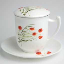 Zeige Details für Teetasse mit Sieb und Deckel Caprice Bild von Teetasse mit Sieb und Deckel Caprice