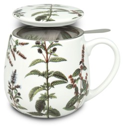 Zeige Details für Könitz My favourite tea Pfefferminze Teetasse mit Sieb und Deckel  Bild von Könitz My favourite tea Pfefferminze Teetasse mit Sieb und Deckel