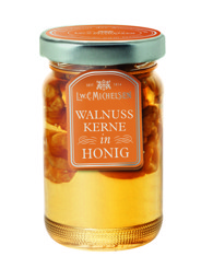 Zeige Details für Honig mit Walnuss 125g-Glas Bild von Honig mit Walnuss 125g-Glas
