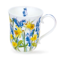 Zeige Details für Dunoon Tasse Cottage Flowers yellow gelb Braemar  Bild von Dunoon Tasse Cottage Flowers yellow gelb Braemar