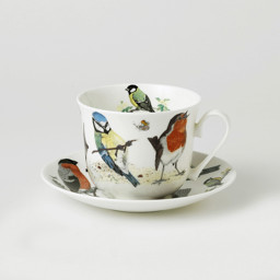 Zeige Details für Roy Kirkham Tassen mit Untertassen Jumbo Garden Birds Bild von Roy Kirkham Tassen mit Untertassen Jumbo Garden Birds