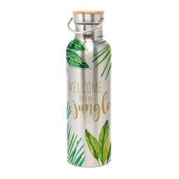 Zeige Details für Edelstahl-Trinkflasche The Jungle Dschungel 0,75 L  Bild von Edelstahl-Trinkflasche The Jungle Dschungel 0,75 L