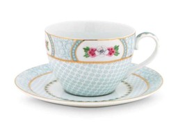 Zeige Details für PIP Studio Blushing Birds Tasse mit Untertasse weiß Bild von PIP Studio Blushing Birds Tasse mit Untertasse weiß