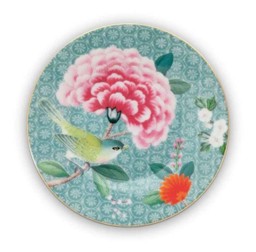 Zeige Details für PIP Studio Blushing Birds Petit Four Teller blau Bild von PIP Studio Blushing Birds Petit Four Teller blau