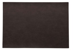 Zeige Details für Tischset black coffee dunkelbraun vegan Lederoptik Bild von Tischset black coffee dunkelbraun vegan Lederoptik