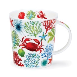 Zeige Details für Under the sea rot Dunoon Tasse Lomond Fine Bone China Bild von Under the sea rot Dunoon Tasse Lomond Fine Bone China