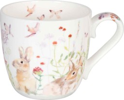 Zeige Details für Spring Bunnies Hasen Henkelbecher Könitz Bone China Bild von Spring Bunnies Hasen Henkelbecher Könitz Bone China