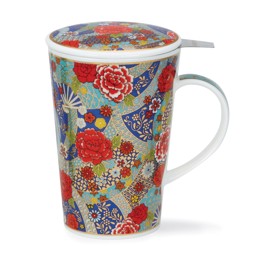 Zeige Details für Dunoon Tasse mit Sieb und Deckel Kimono Shetland Bild von Dunoon Tasse mit Sieb und Deckel Kimono Shetland