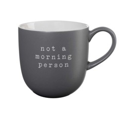 Zeige Details für Not a Morning Person hey! Henkelbecher Tasse ASA 0,35L Bild von Not a Morning Person hey! Henkelbecher Tasse ASA 0,35L