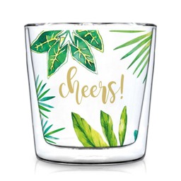 Zeige Details für Jungle Teeglas doppelwandig Glastasse PPD Bild von Jungle Teeglas doppelwandig Glastasse PPD
