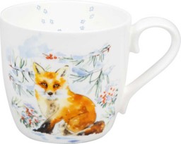 Zeige Details für Winter Fox Fuchs Henkelbecher Könitz Bild von Winter Fox Fuchs Henkelbecher Könitz