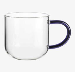 Zeige Details für Teeglas ASA Henkelbecher blue blau coppa Bild von Teeglas ASA Henkelbecher blue blau coppa