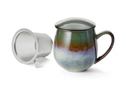 Zeige Details für Tasse Saara dunkelgrün mit Deckel und Edelstahlfilter 0,35 L Bild von Tasse Saara dunkelgrün mit Deckel und Edelstahlfilter 0,35 L