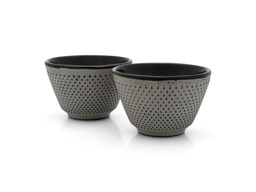 Zeige Details für Teebecher Jang grau 2er Set Gußeisen Bild von Teebecher Jang grau 2er Set Gußeisen