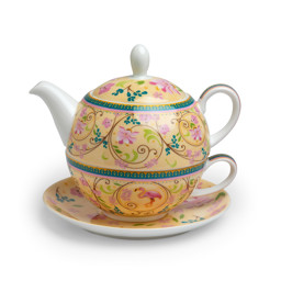 Zeige Details für Tea For One Set Emma Flamingo Bild von Tea For One Set Emma Flamingo