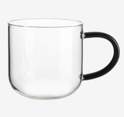 Zeige Details für Teeglas ASA Henkelbecher schwarz coppa Bild von Teeglas ASA Henkelbecher schwarz coppa