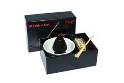 Zeige Details für MAOCI Matcha Set Premium Matchaschale Farbverlauf blau innen weiß Besen Löffel Besenhalter Bild von MAOCI Matcha Set Premium Matchaschale Farbverlauf blau innen weiß Besen Löffel Besenhalter