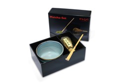 Zeige Details für MAOCI Matcha Set Matchaschale aqua Besen Löffel Bild von MAOCI Matcha Set Matchaschale aqua Besen Löffel