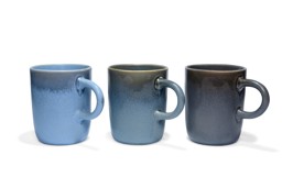 Zeige Details für Esra 3er Set Henkelbecher Steingut 0,38 L Bild von Esra 3er Set Henkelbecher Steingut 0,38 L