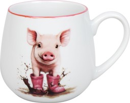 Zeige Details für Könitz Tasse Tapsiges Schweinchen Kuschelbecher Bild von Könitz Tasse Tapsiges Schweinchen Kuschelbecher