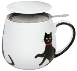 Zeige Details für Könitz Teetasse mit Sieb und Deckel My lovely cat rot Bild von Könitz Teetasse mit Sieb und Deckel My lovely cat rot