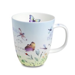 Zeige Details für tealogic Tasse Papillon Henkelbecher Fine Bone China 0,4L Bild von tealogic Tasse Papillon Henkelbecher Fine Bone China 0,4L
