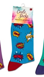 Zeige Details für formano Coole Socke WOW! Sprechblase blau Bild von formano Coole Socke WOW! Sprechblase blau