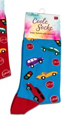 Zeige Details für formano Coole Socke Autos blau Bild von formano Coole Socke Autos blau