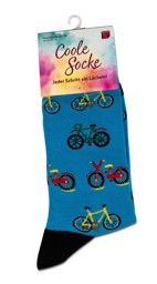 Zeige Details für formano Coole Socke Fahrrad blau Bild von formano Coole Socke Fahrrad blau