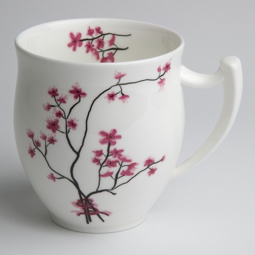 Bild von Becher Cherry Blossom