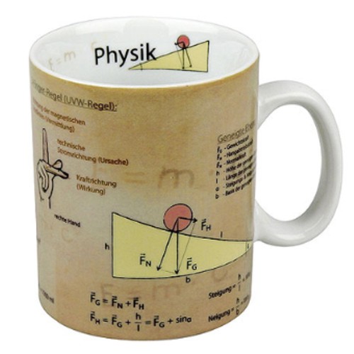 Tea 4 You. Mathematik - Klassischer Becher von Könitz aus Porzellan