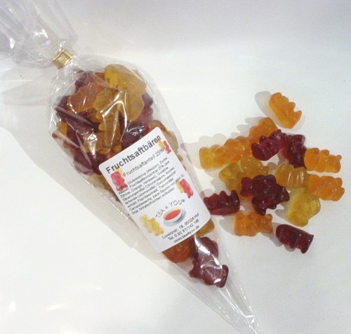 Bild von Fruchtsaft-Gummibärchen