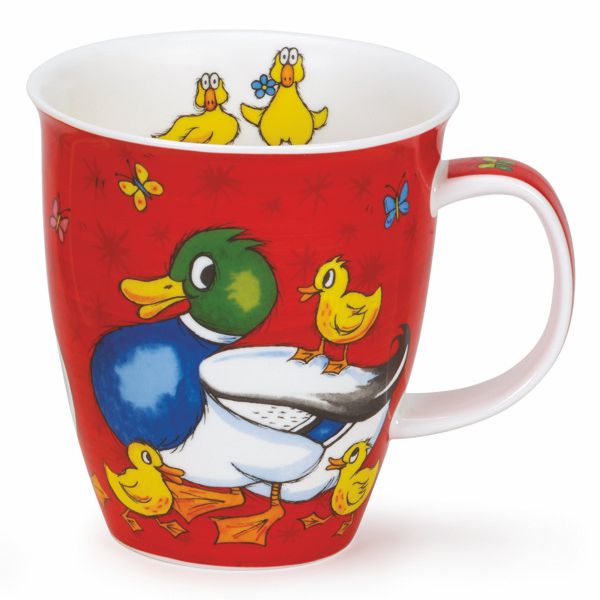 Bild von Dunoon Mug Henkelbecher Barmy Farmy Ente Nevis