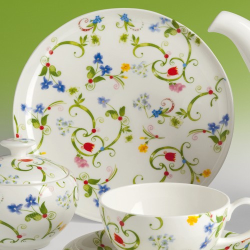 Bild von Dessertteller Kuchenteller Fleurette