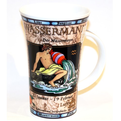 Bild von Dunoon Becher Sternzeichen Wassermann