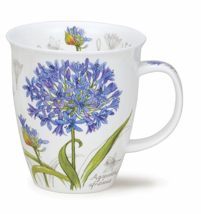 Bild von Dunoon Mug Tassen Botanical Sketch Agapanthus Nevis