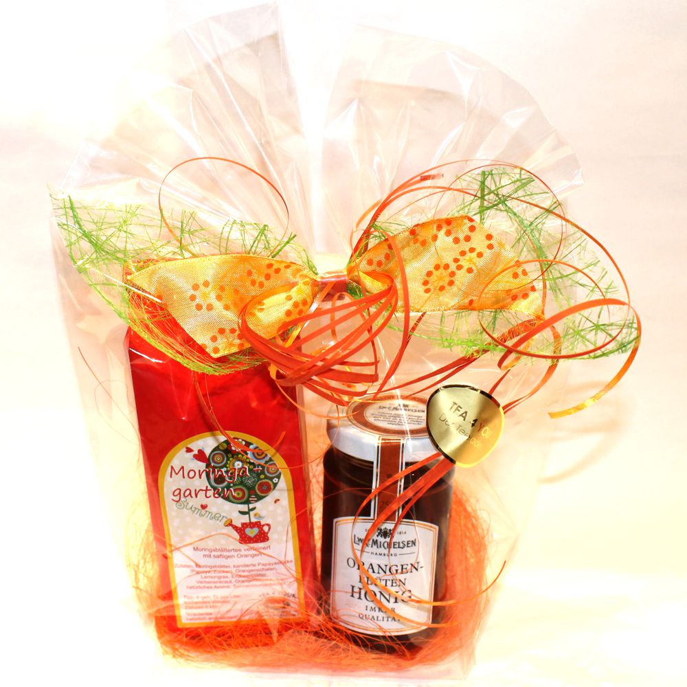 Bild von Teegeschenk mit Moringagarten (Kräutertee)