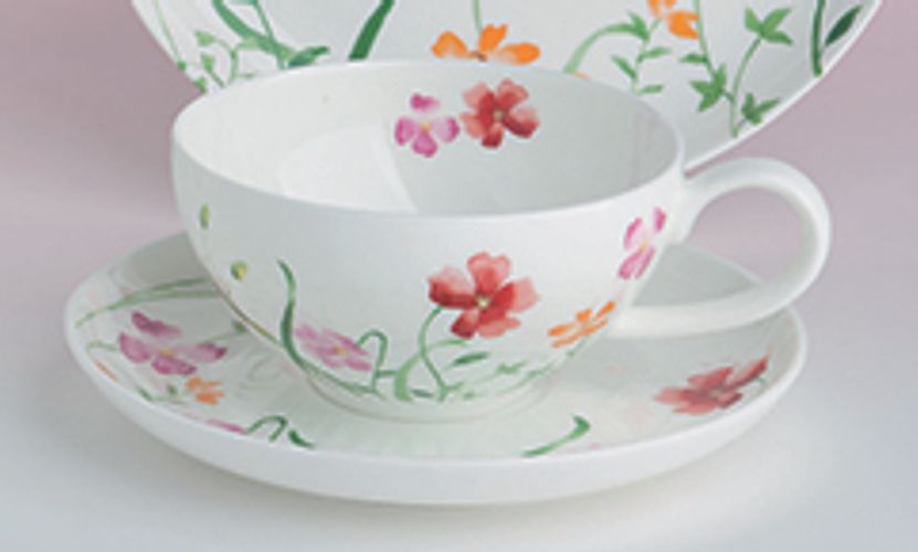 Bild von Teetasse Lotta mit Untertasse