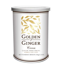 Bild von Ingwerbonbons Golden Ginger Herb Candy Cream Karamell