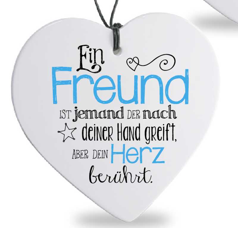 Tea 4 You Herz Mit Spruch Freund Herz