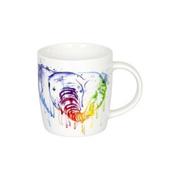 Bild von Elefant Watercoloured Animals Teetasse Kaffeebecher Könitz