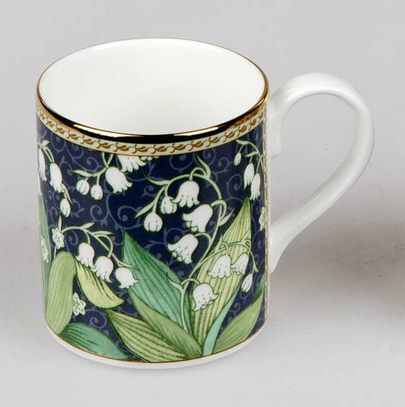 Bild von Lily of Valley Larch Roy Kirkham Tasse Henkelbecher 0,3 