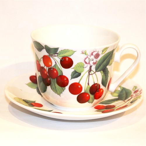 Bild von Roy Kirkham Teetassen Cherry Kirschen Jumbo 