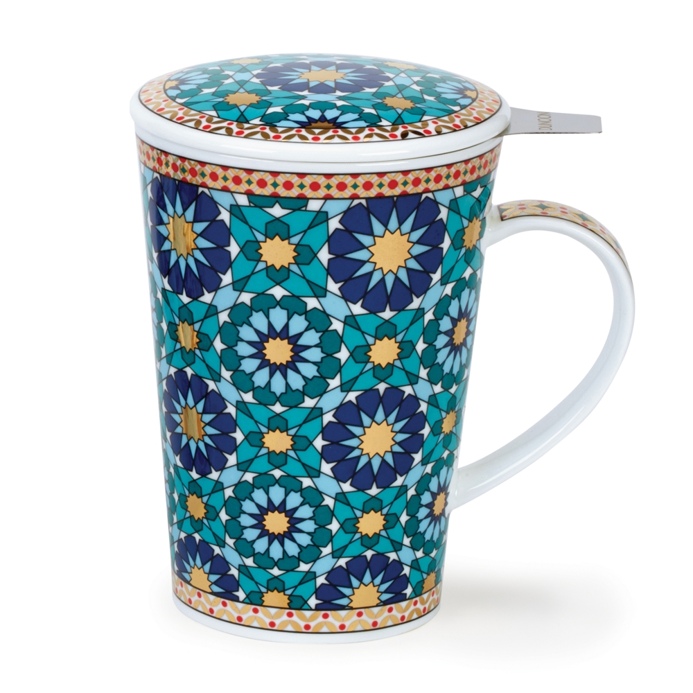 Bild von Dunoon Tasse mit Sieb und Deckel Ishtar Shetland