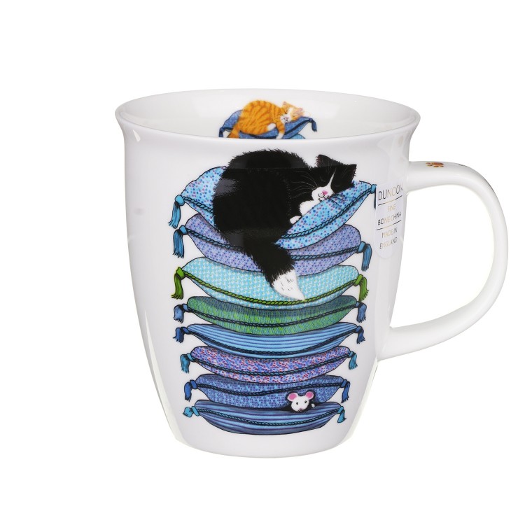 Bild von Sleepy Cats blau Dunoon Mug Henkelbecher Nevis