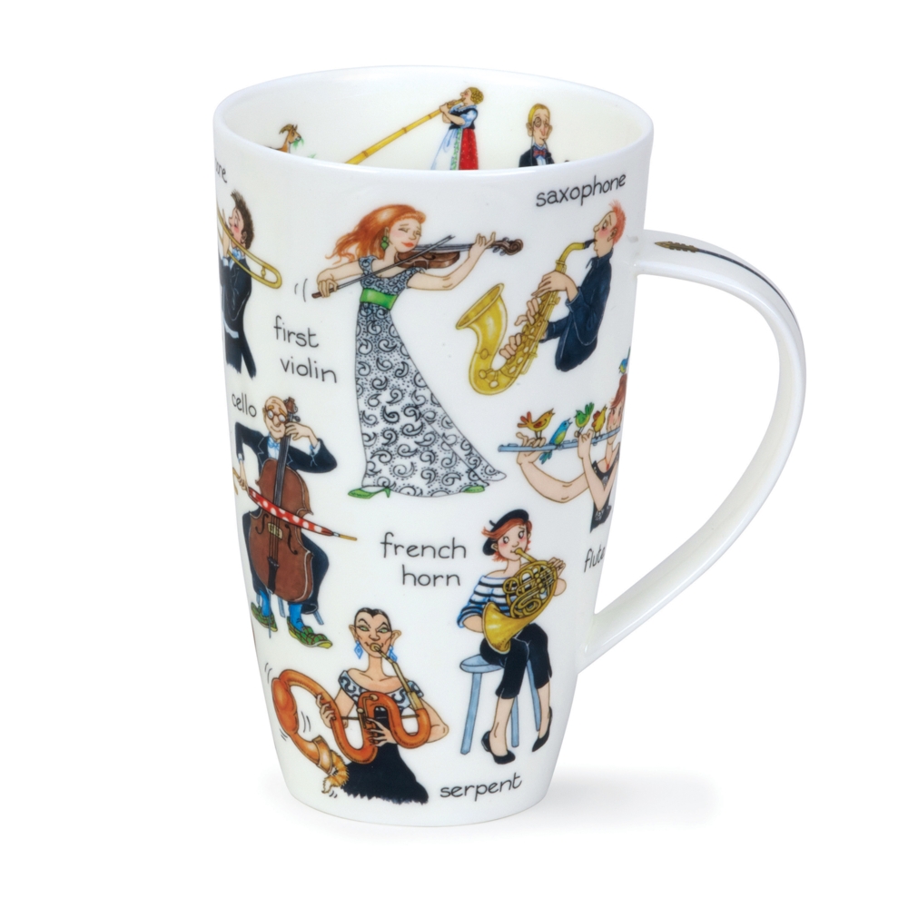 Bild von Dunoon Musical Mayhem Jumbobecher Tasse Mug