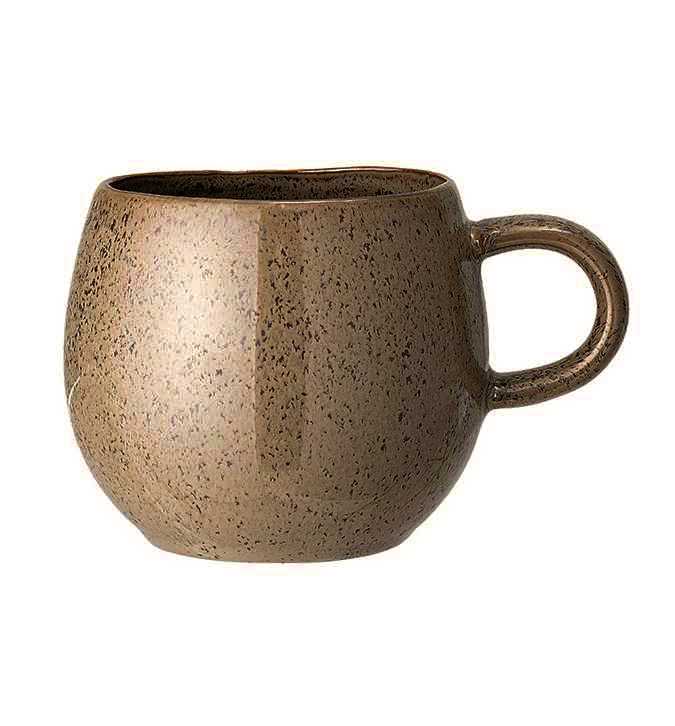 Bild von Teetasse Addison braun Jumbotasse Bloomingville