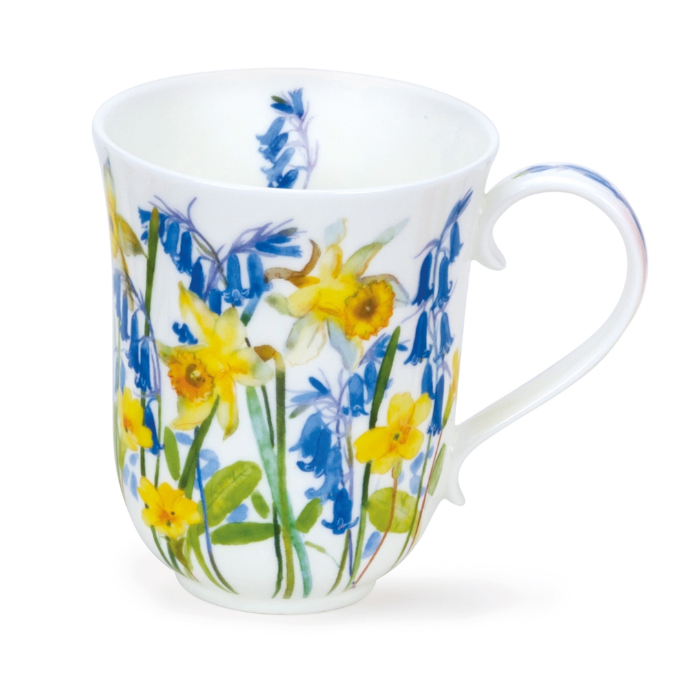 Bild von Dunoon Tasse Cottage Flowers yellow gelb Braemar 