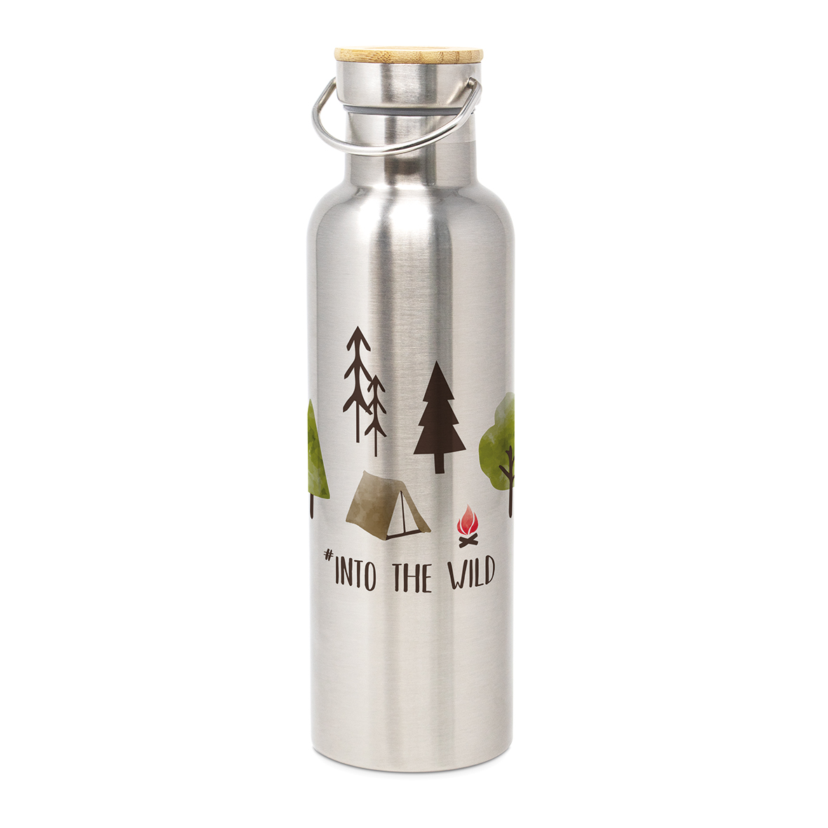 Bild von Edelstahl-Trinkflasche Into the Wild 0,75 L 