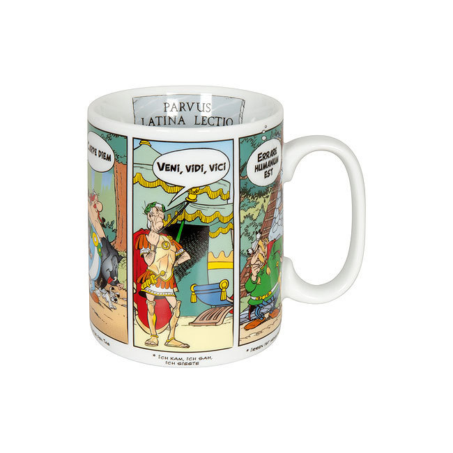 Bild von Asterix Latein Tasse Henkelbecher Mug Könitz